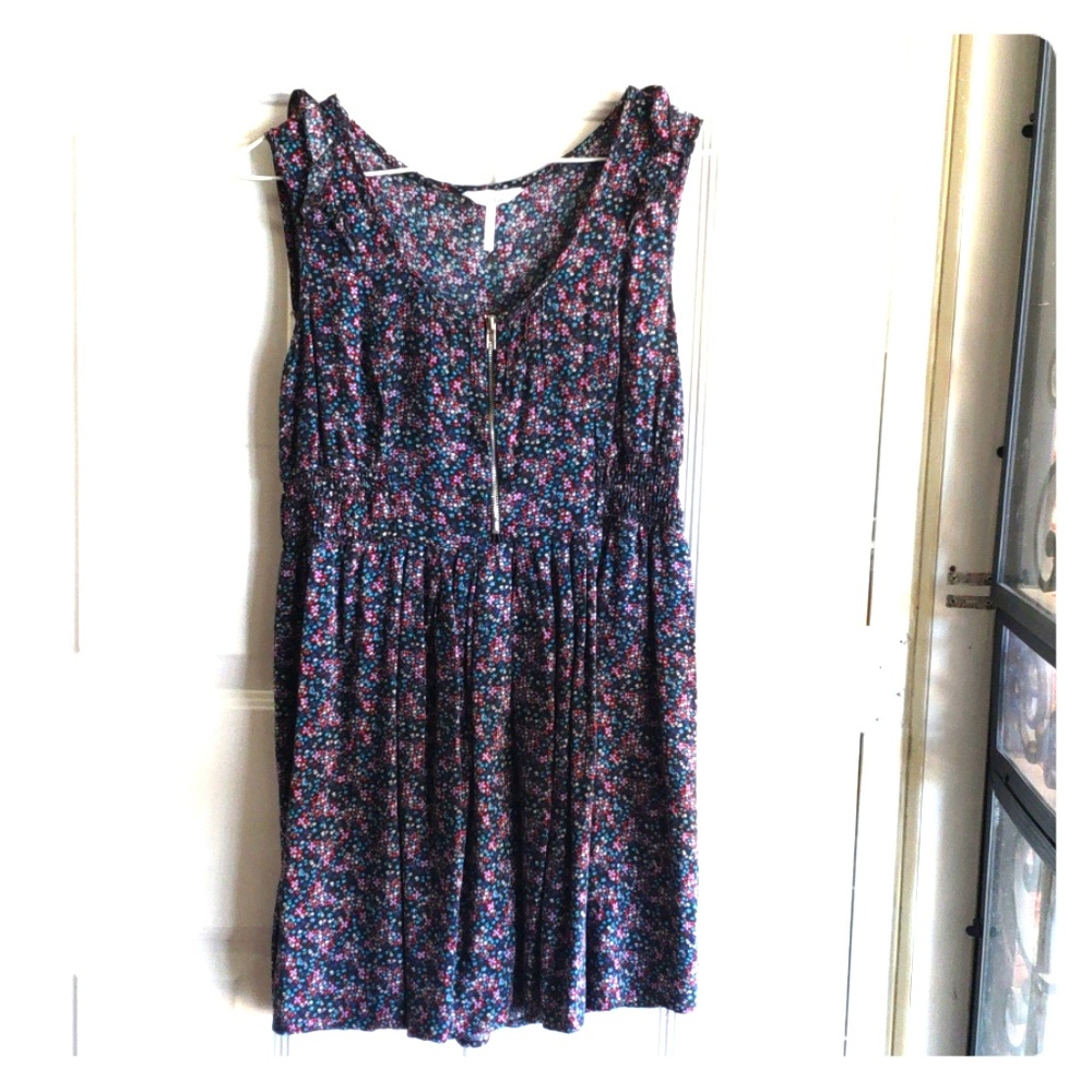 Floral mini dress
